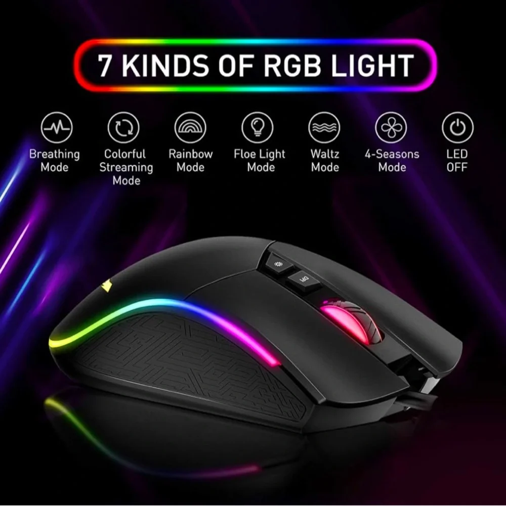 havit Mechanical Keyboard and Mouse (Used)